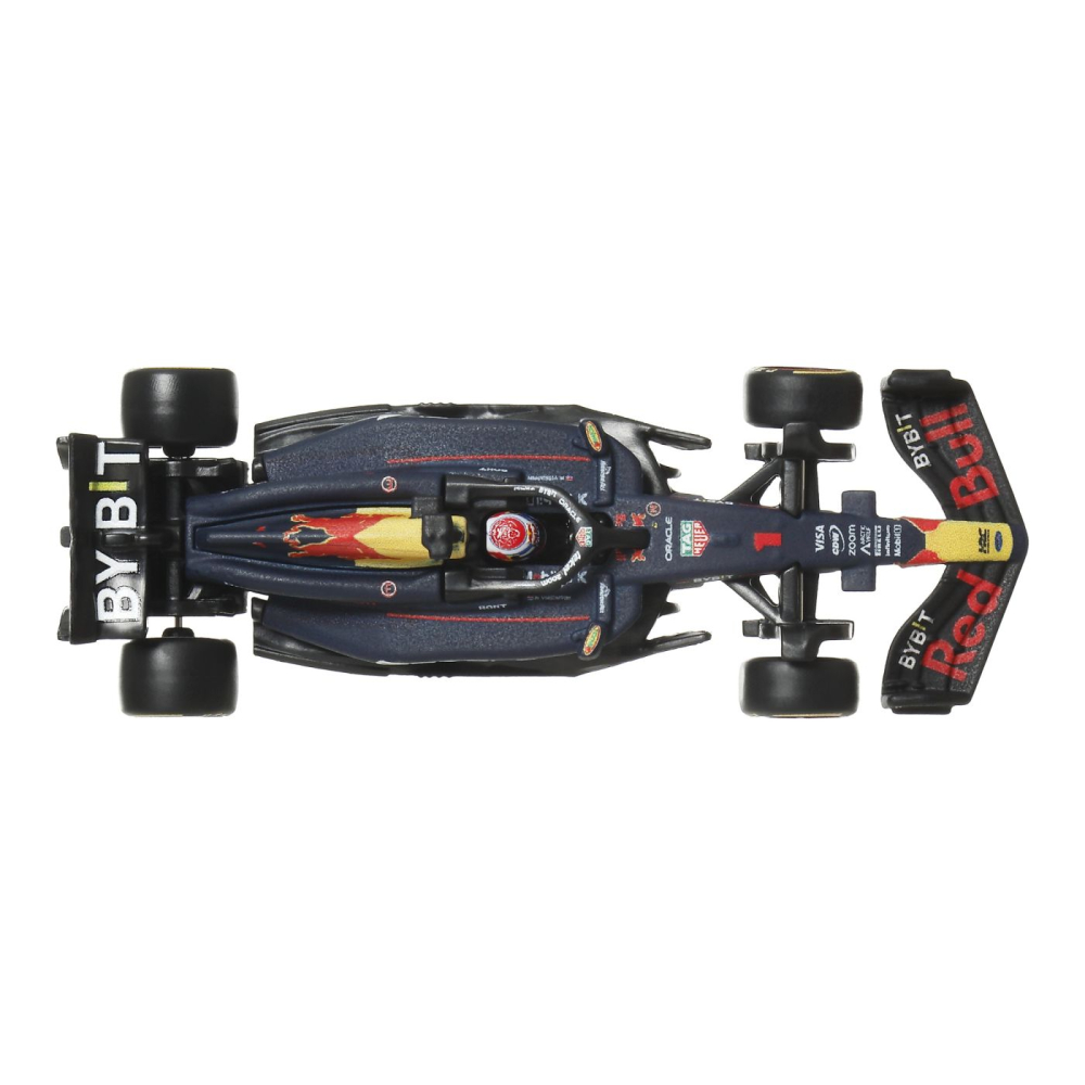 HOT WHEELS PREMIUM REAL RIDERS FORMULA 1 2024 ORACLE RED BULL RACING RB20 NUMARUL 1 SCARA 1 LA 64 [4]