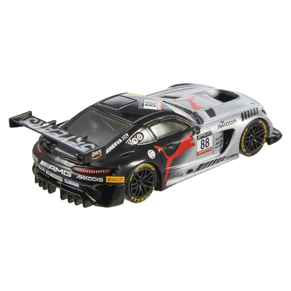 HOT WHEELS PREMIUM REAL RIDERS MASINUTA METALICA MERCEDES AMG GT3 SCARA 1:43 [3]
