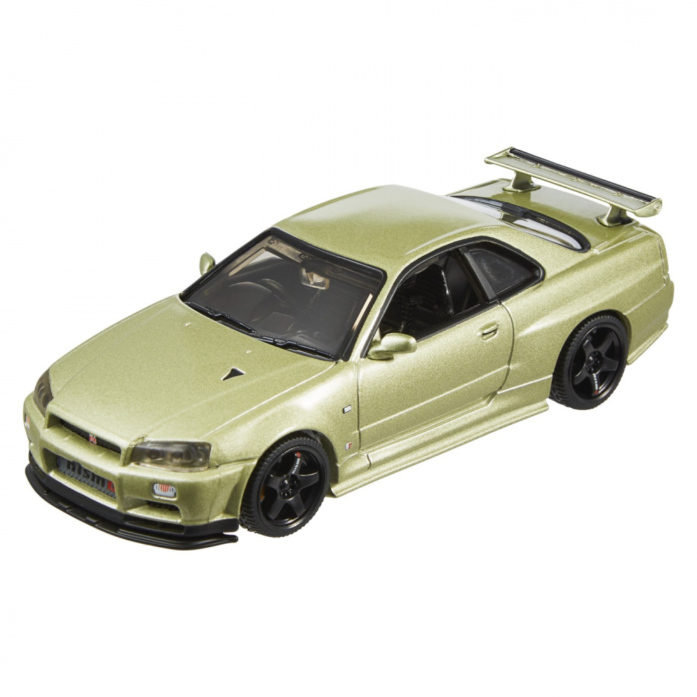 HOT WHEELS PREMIUM REAL RIDERS MASINUTA METALICA NISSAN SKYLINE GT-R SCARA 1:43 [2]