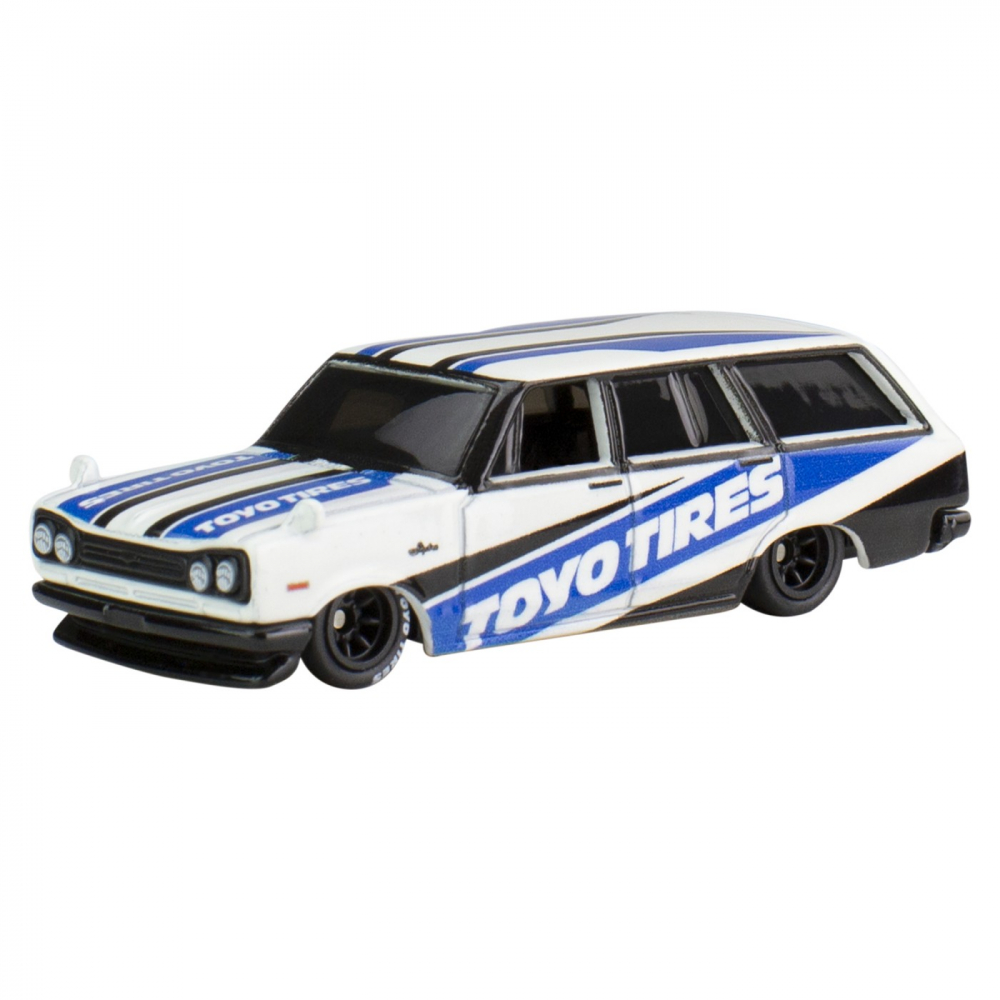 HOT WHEELS PREMIUM REAL RIDERS POP CULTURE MASINUTA METALICA NISSAN SKYLINE VAN 69 SCARA 1:64 [2]