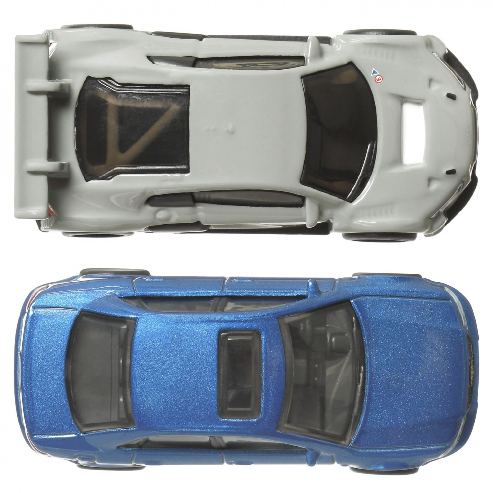 HOT WHEELS PREMIUM SET 2 MASINUTE METALICE AUDI S4 QUATTRO SI AUDI R8 LMS SCARA 1:64 [5]