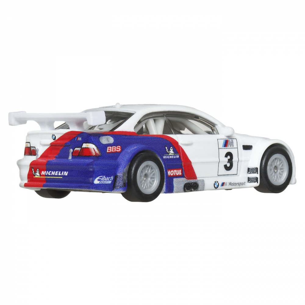 HOT WHEELS PREMIUM SET 2 MASINUTE METALICE BMW 320 GROUP 5 SI BMW 3 GTR 2001 SCARA 1:64 [5]