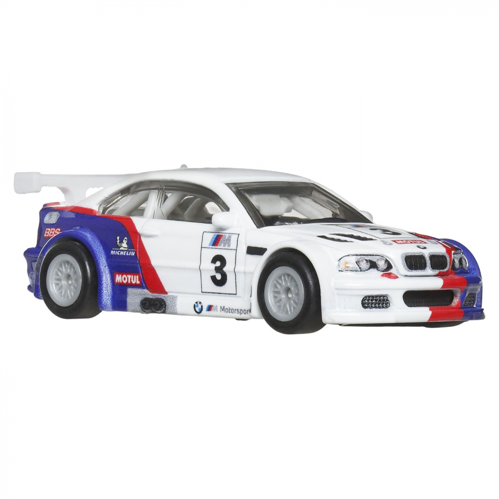 HOT WHEELS PREMIUM SET 2 MASINUTE METALICE BMW 320 GROUP 5 SI BMW 3 GTR 2001 SCARA 1:64 [6]
