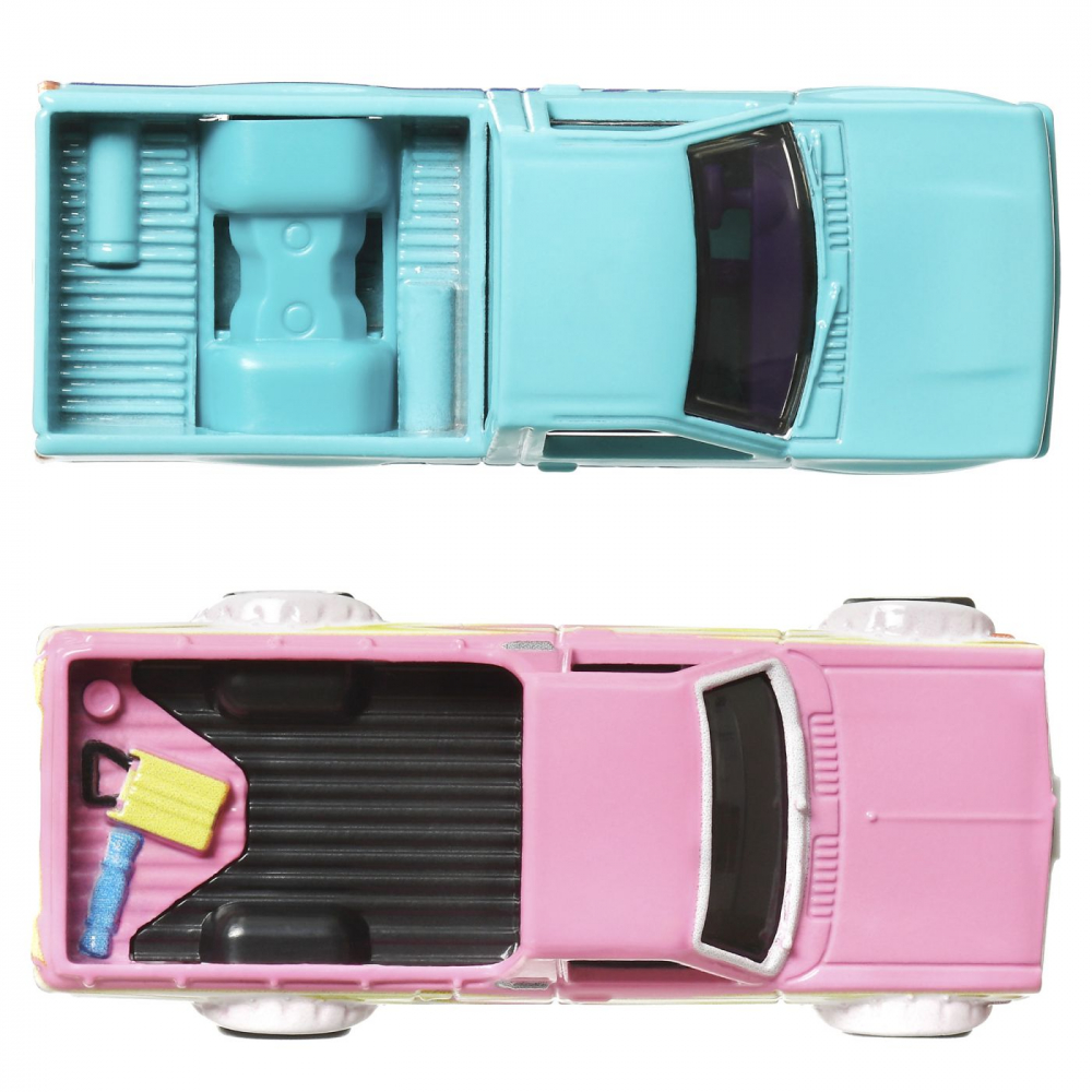 HOT WHEELS PREMIUM SET 2 MASINUTE METALICE DATSUN SUNNY TRUCK SI NISSAN HARDBODY SCARA 1:64 [6]