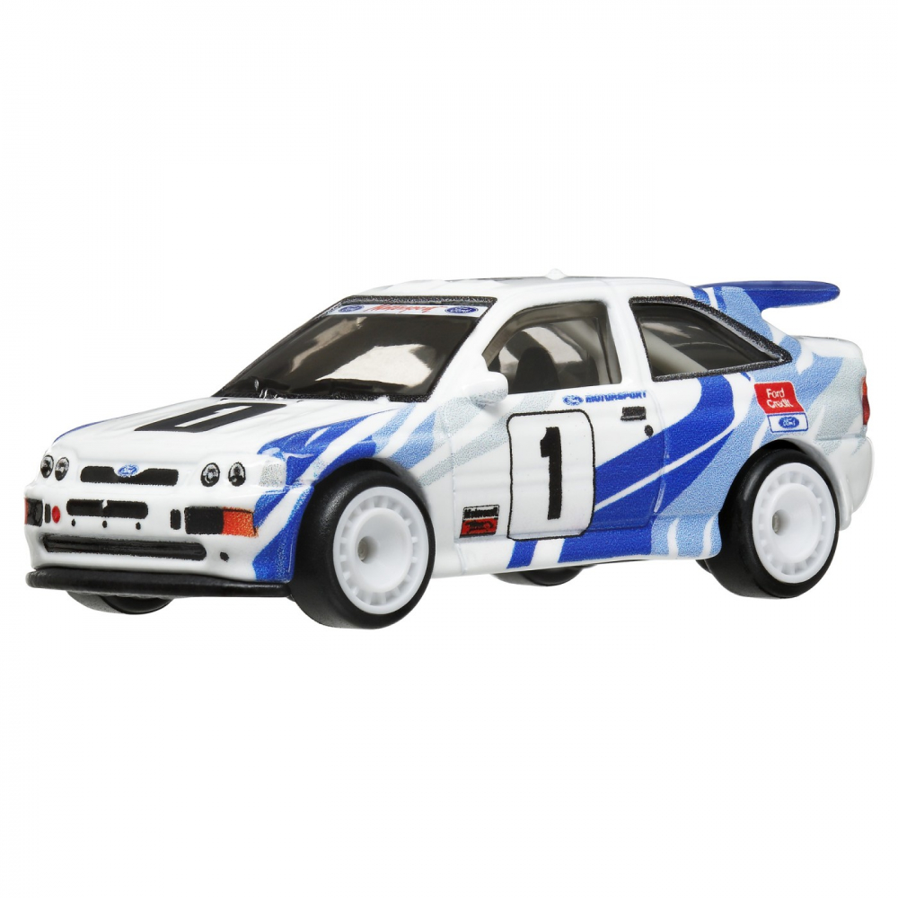 Hot Wheels Premium Set 2 Masinute Metalice Ford Sierra Cosworth Si Ford Escort Rs Cosworth Scara 1:64 [3]