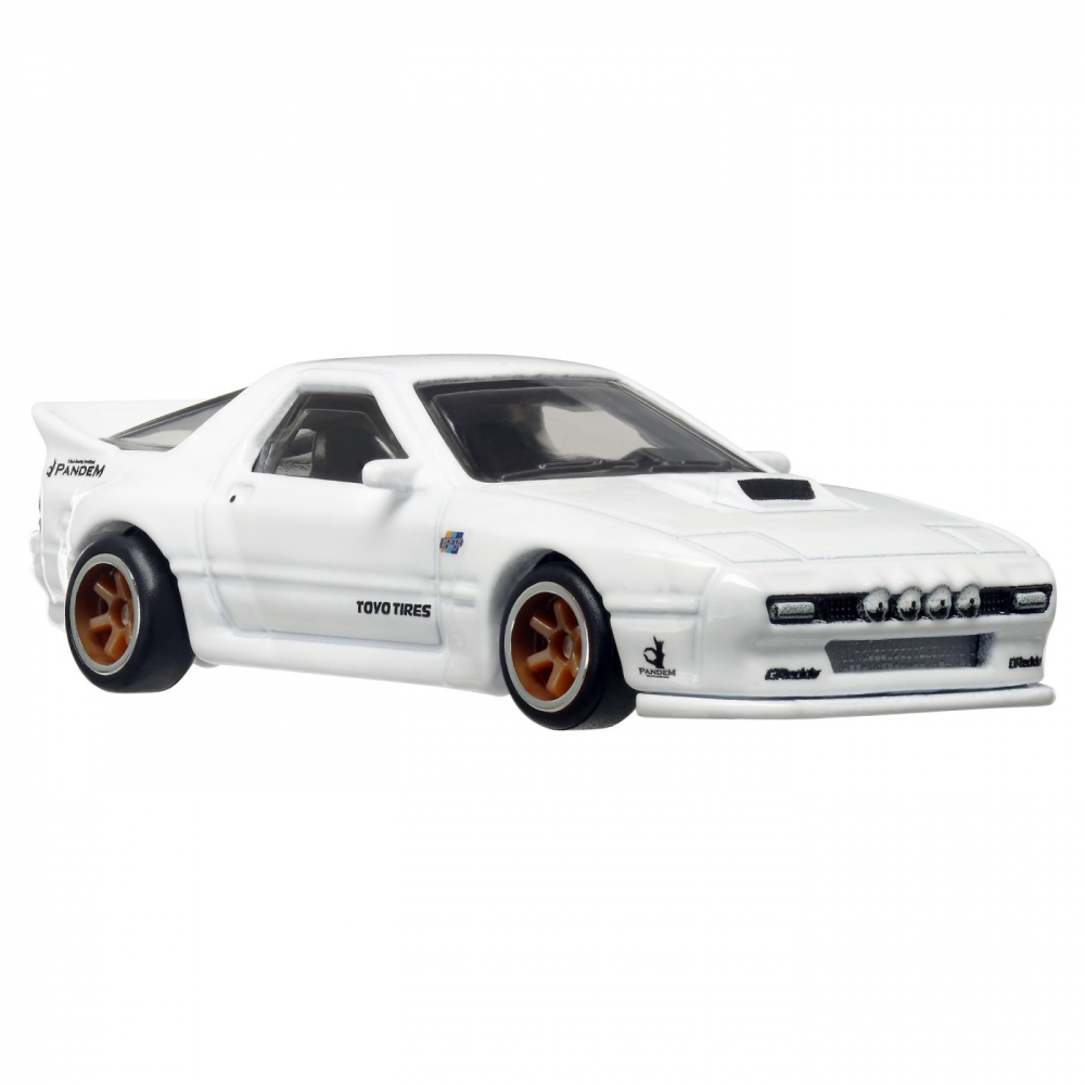 Hot Wheels Premium Set 2 Masinute Metalice Mazdaspeed Miata Si Mazda Rx7 Fc Pandem Scara 1:64 [4]