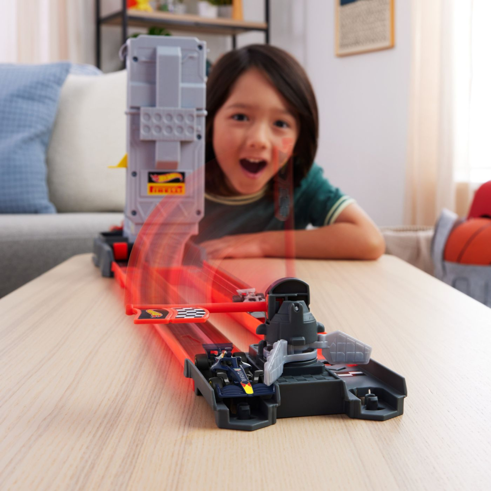 HOT WHEELS RACING CIRCUIT DE CURSE GRID START FORMULA 1 2025 CU 2 MASINUTE INCLUSE [7]