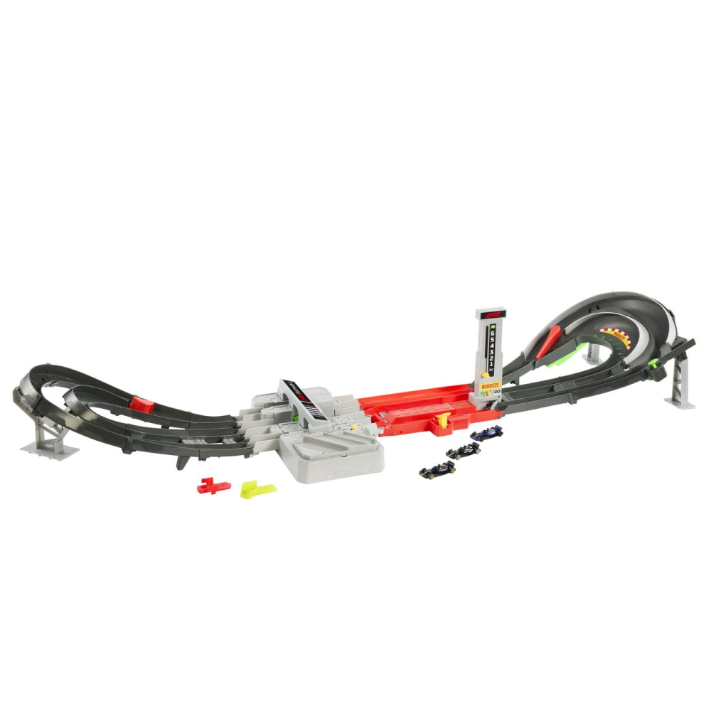 HOT WHEELS RACING CUIRCUIT DE CURSE GRAND PRIX FORMULA 1 CU 3 MASINUTE INCLUSE [3]