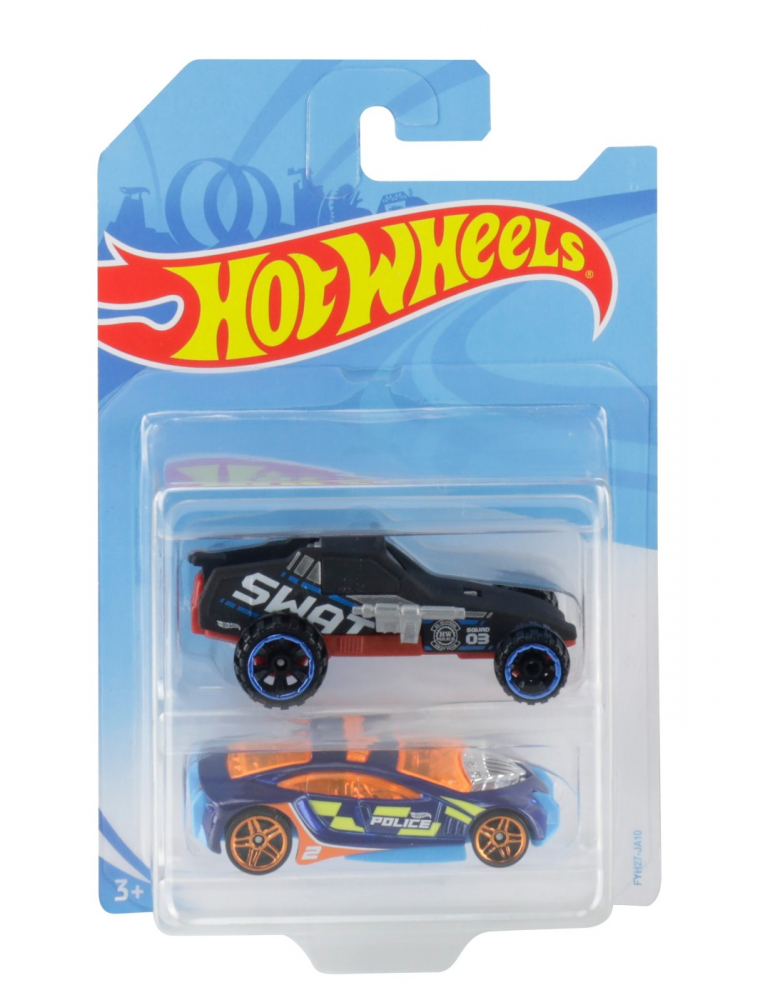 HOT WHEELS SET 2 MASINUTE METALICE SCARA 1:64 [2]