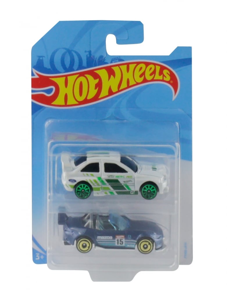 HOT WHEELS SET 2 MASINUTE METALICE SCARA 1:64 [1]