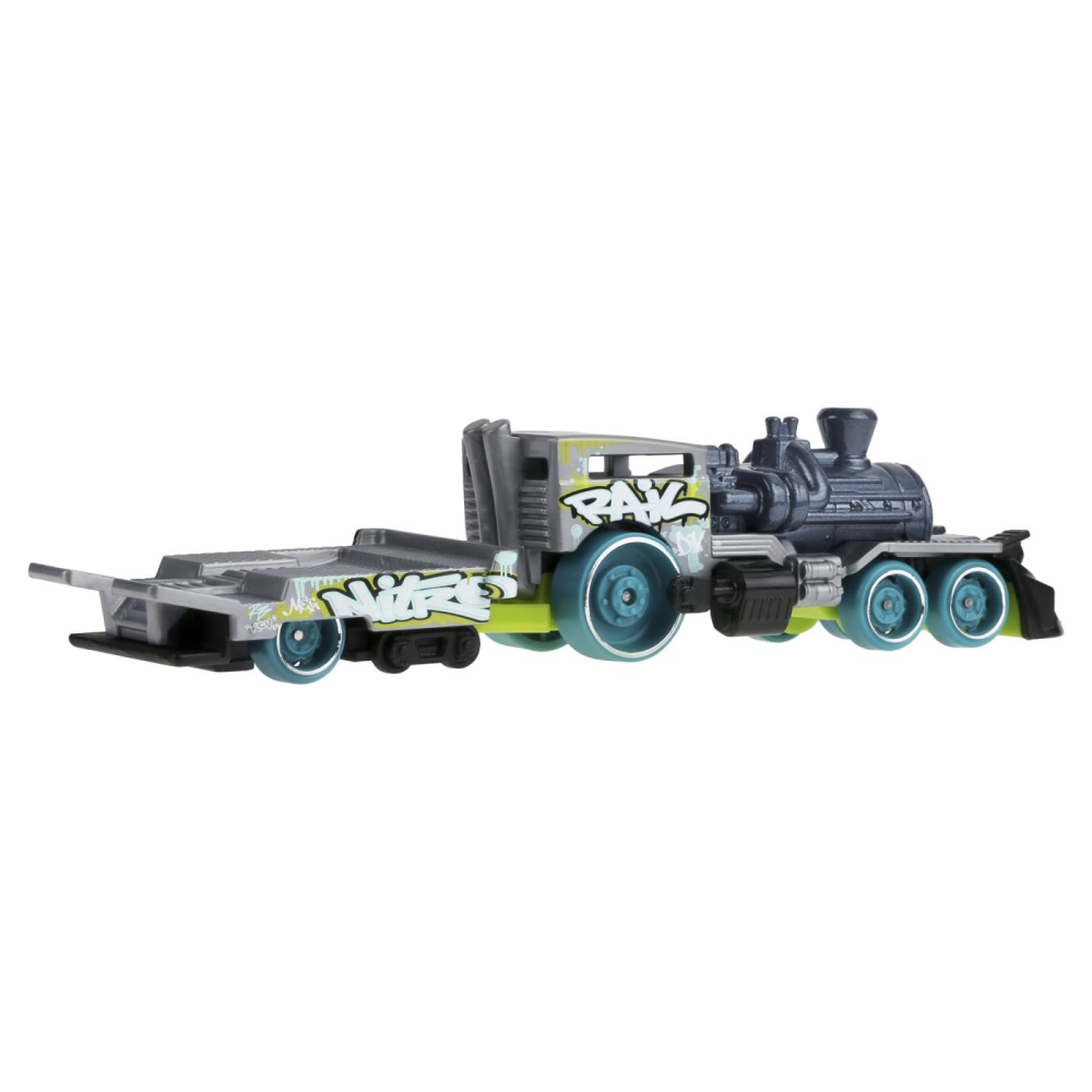 HOT WHEELS TRACK FLEET CAMION FLOTA NITRO RAIL SCARA 1 LA 64 [2]