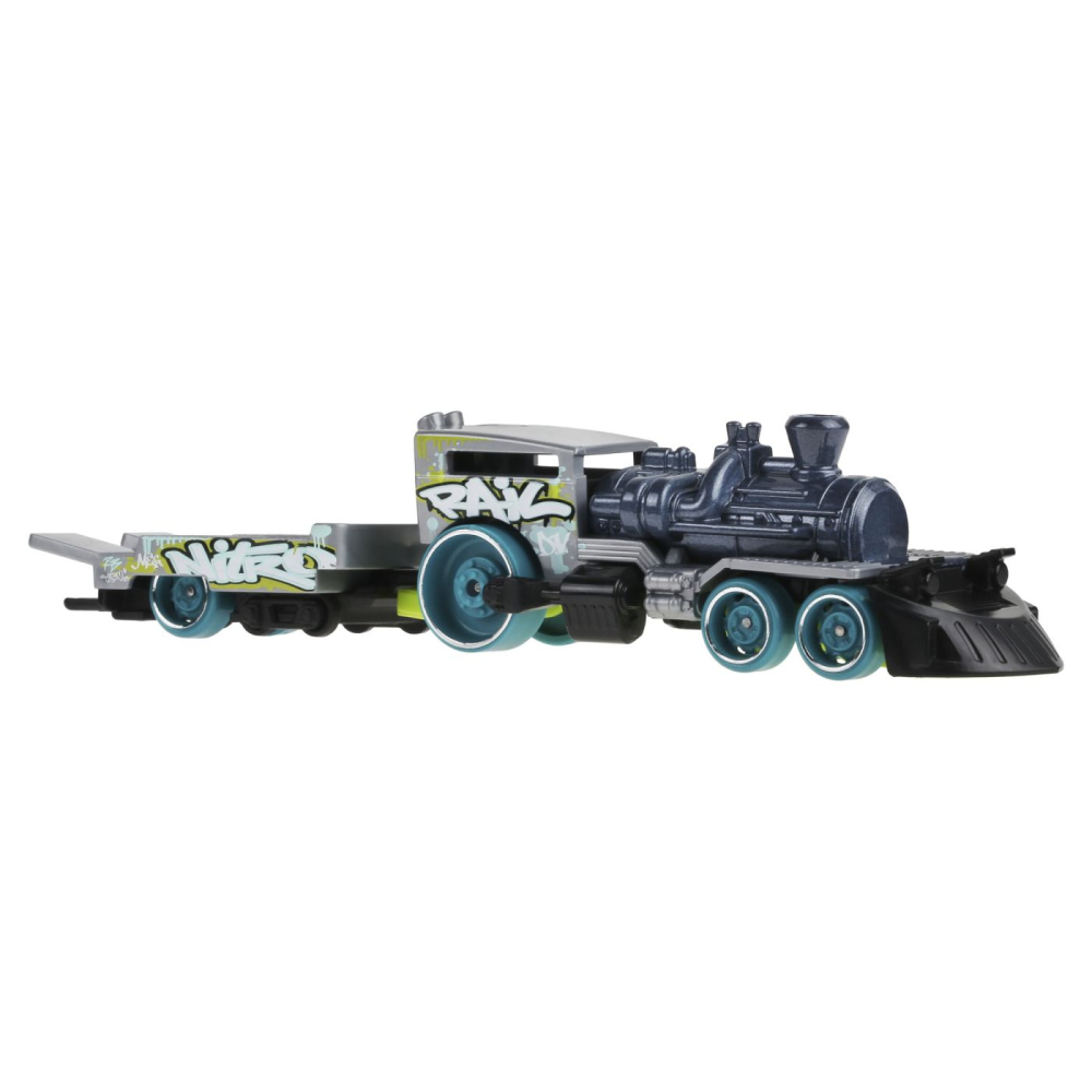 HOT WHEELS TRACK FLEET CAMION FLOTA NITRO RAIL SCARA 1 LA 64 [3]