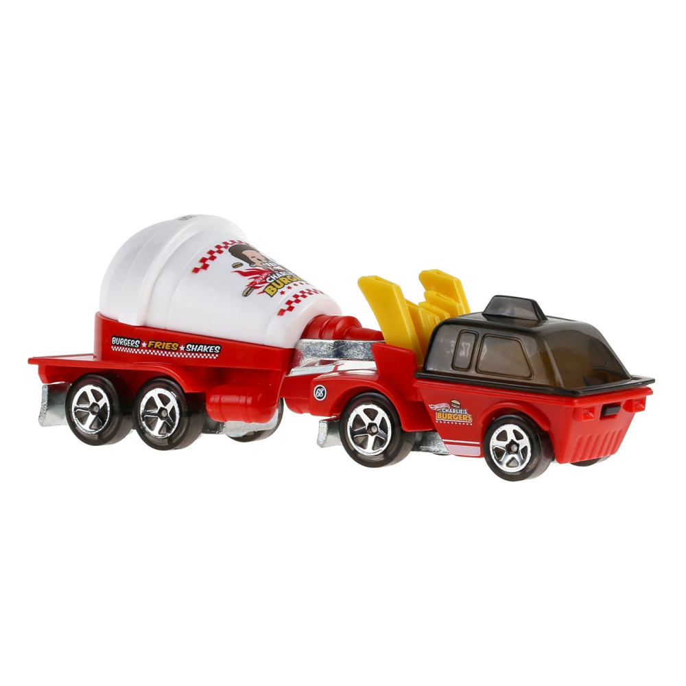 HOT WHEELS TRACK FLEET MASINA FLOTA HOT MEALS SCARA 1 LA 64 [5]