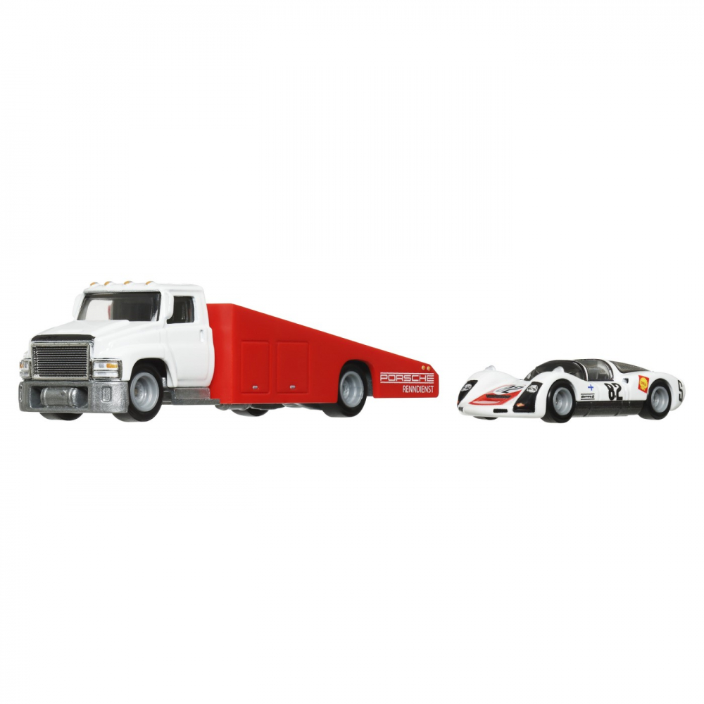 HOT WHEELS TRANSPORTATOR CARRY ON CU MASINUTA  PORSCHE CARRERA 906 SCARA 1:64 [3]