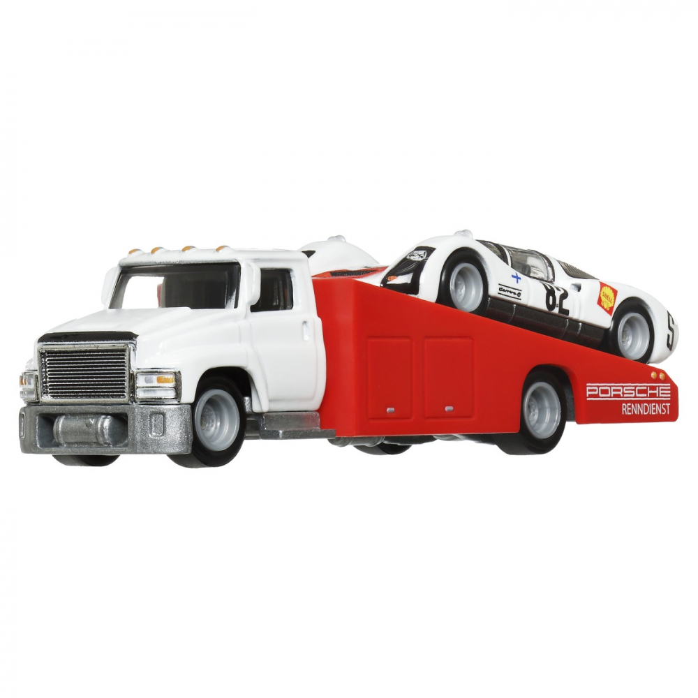 HOT WHEELS TRANSPORTATOR CARRY ON CU MASINUTA  PORSCHE CARRERA 906 SCARA 1:64 [2]