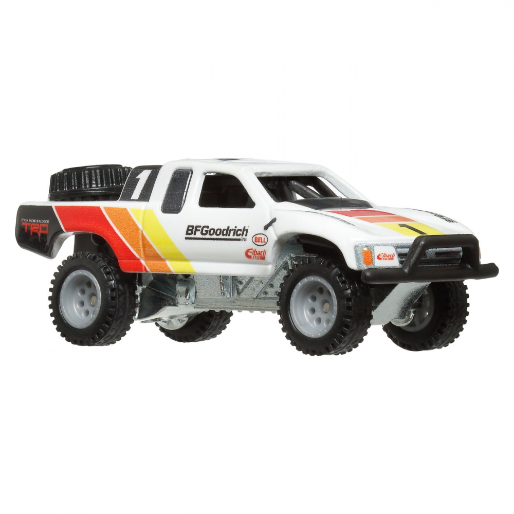HOT WHEELS TRANSPORTATOR FLEET STREET CU MASINUTA TOYOTA OFF ROAD TRUCK SCARA 1:64 [2]
