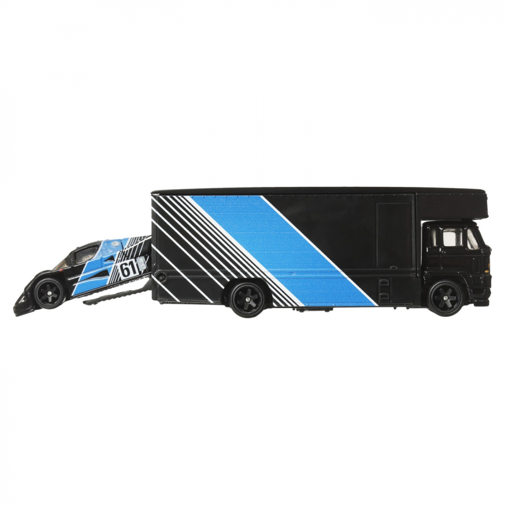 HOT WHEELS TRANSPORTATOR SAUBER MERCEDES C9 CU MASINUTA FLEET FLYER SCARA 1:64 [4]
