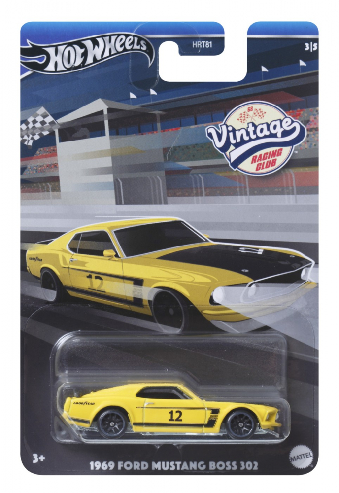 HOT WHEELS VINTAGE RACE CLUB MASINUTA METALICA SCARA 1:64 [3]