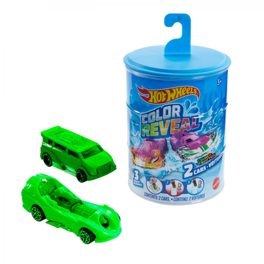 HOTWHEELS SET 2 MASINI CU CULORI SCHIMBATOARE SCARA 1:64 [5]