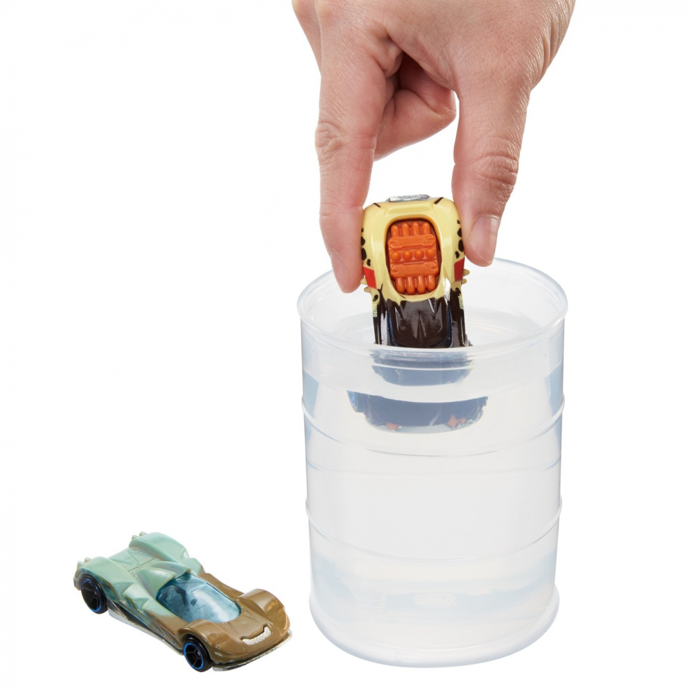 HOTWHEELS SET 2 MASINI CU CULORI SCHIMBATOARE SCARA 1:64 [4]