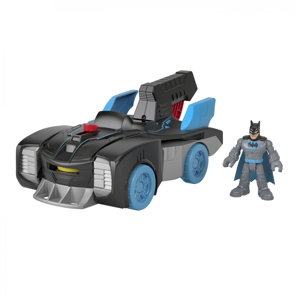 Imaginext Dc Super Friends Vehicul Cu Figurina Bat-Tech Batmobil [2]