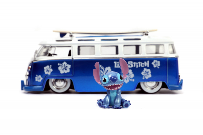 Jada Autobuz Metalic și Figurina Stitch Scara 1:24  [3]