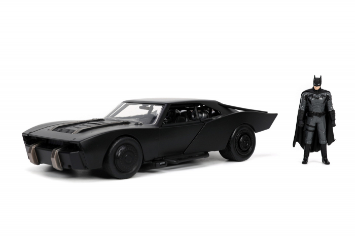 Jada Batman Mașinuța din Metal Batmobile Scara 1:24 [3]