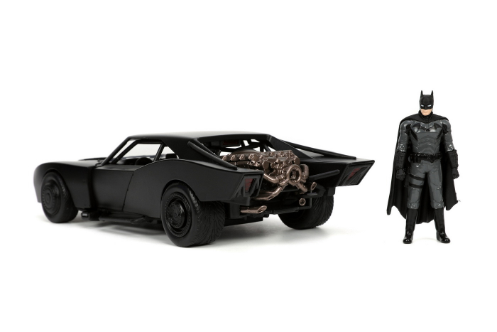 Jada Batman Mașinuța din Metal Batmobile Scara 1:24 [4]