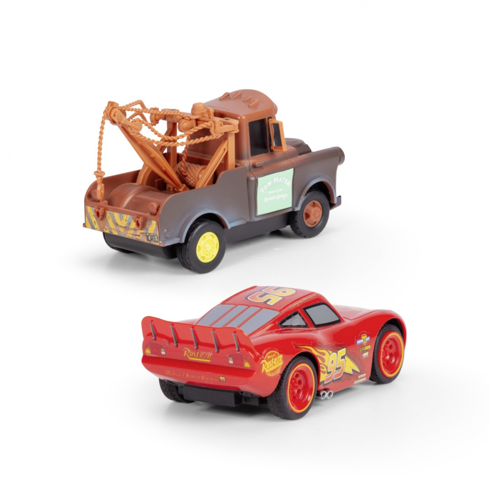 JADA CARS SET 2 MASINUTE CU TELECOMANDA FULGER MCQUEEN SI MATER SCARA 1:32 [3]