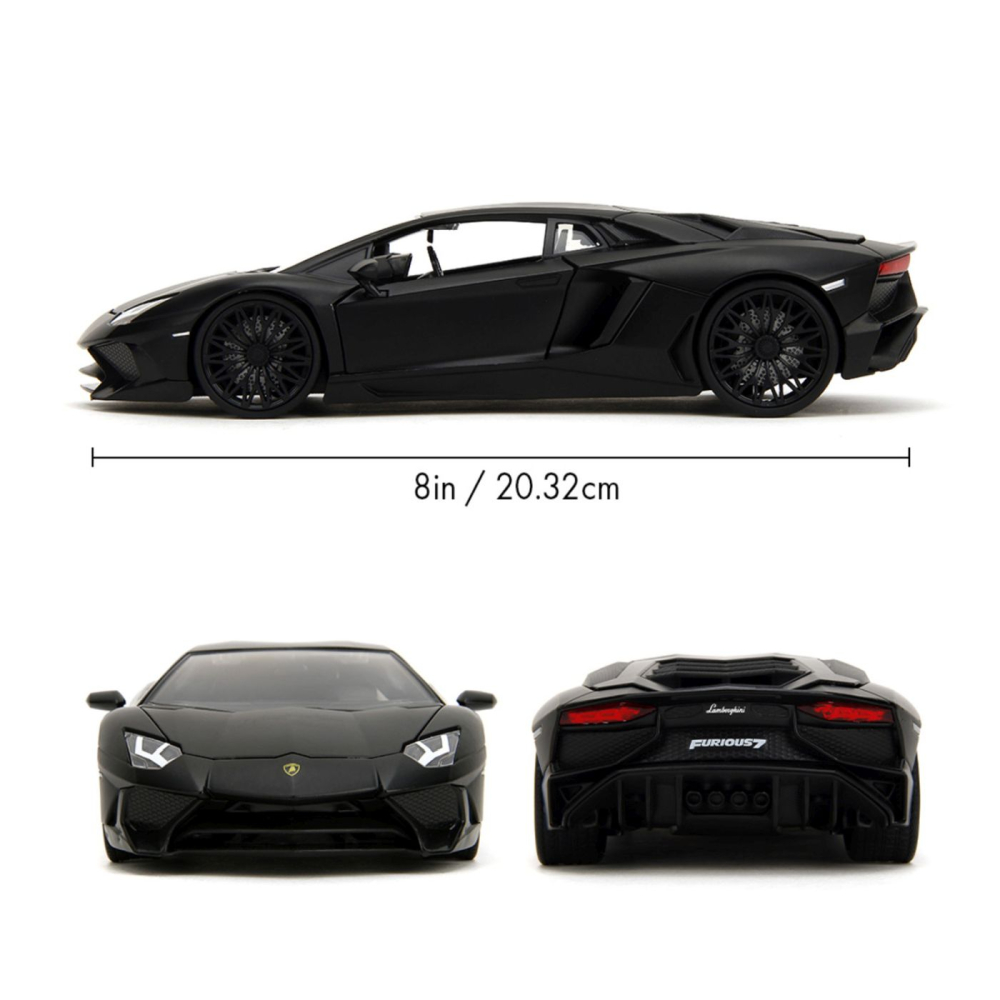JADA FAST AND FURIOUS MASINUTA METALICA LAMBORGHINI AVENTADOR SCARA 1 LA 24 [3]