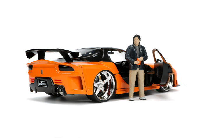 Jada Fast and Furious Mașinuță Metalică Mazda RX7 19cm [6]