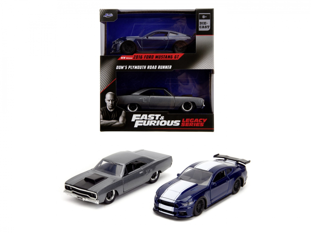Jada Fast And Furious Set 2 Masini Metalice Ford Mustang 1:32 [7]