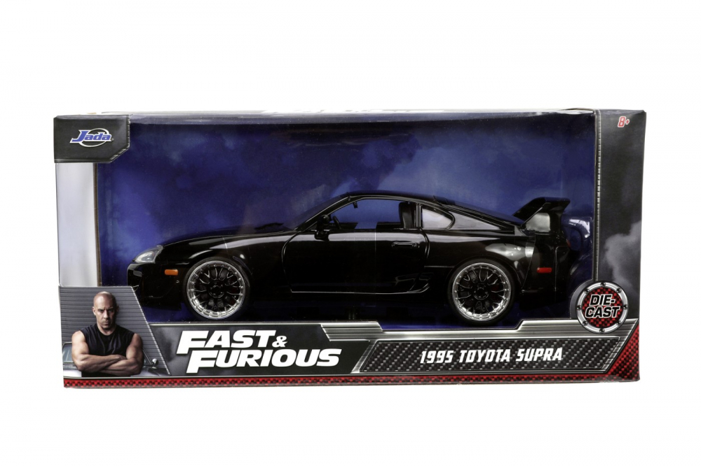 JADA FAST  FURIOUS MASINUTA METALICA TOYOTA SUPRA 1995 SCARA 1:24