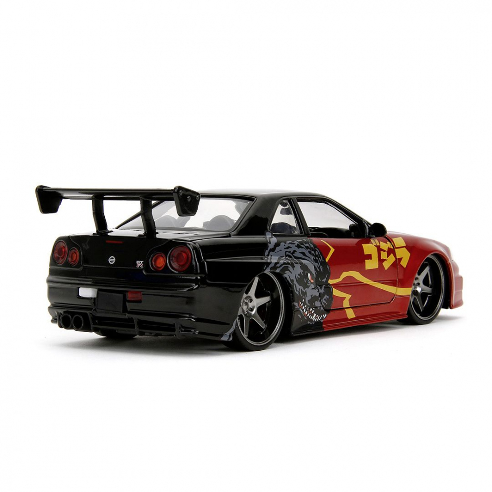 JADA GODZILLA MASINUTA METALICA NISSAN SKYLINE GTR SCARA 1 LA 24 [5]