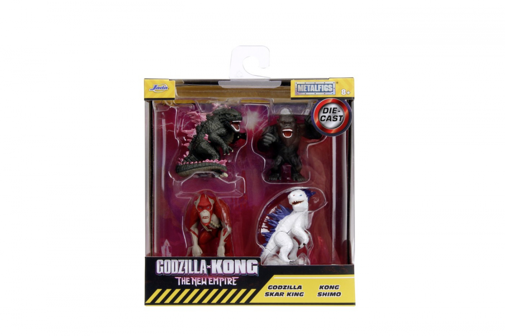 Jada Godzilla Set 4 Figurine Metalice 6.5Cm