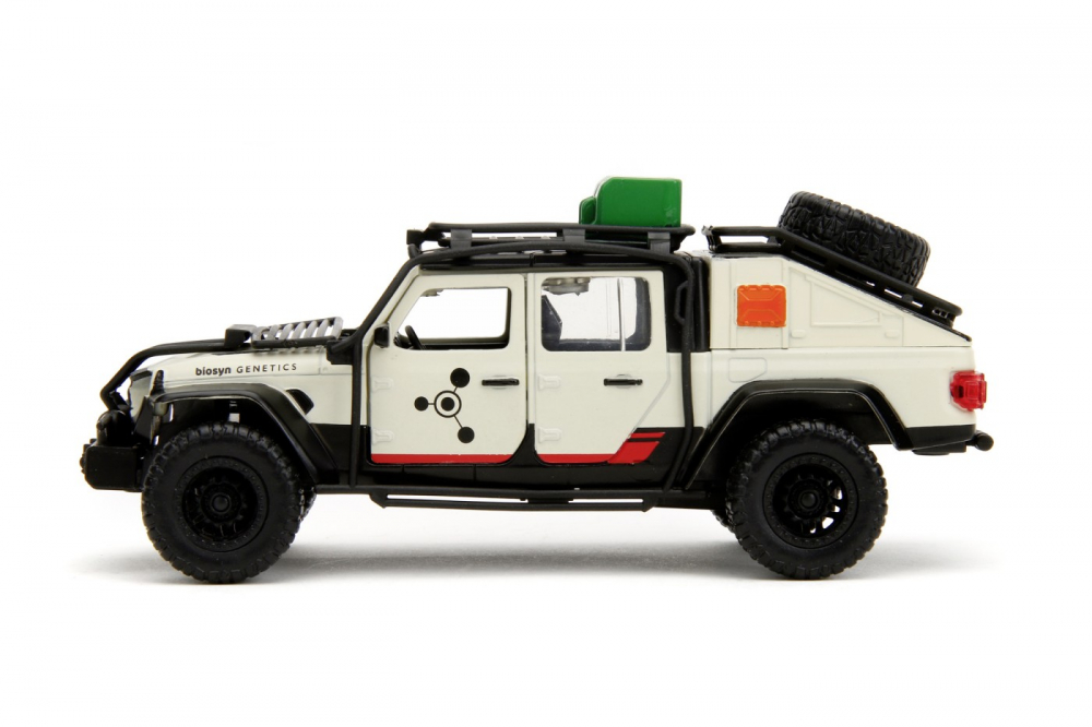 Jada Jurassic World Masinuta Metalica Jeep Gladiator Scara 1:32 [3]