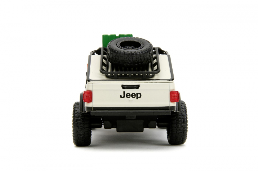 Jada Jurassic World Masinuta Metalica Jeep Gladiator Scara 1:32 [4]