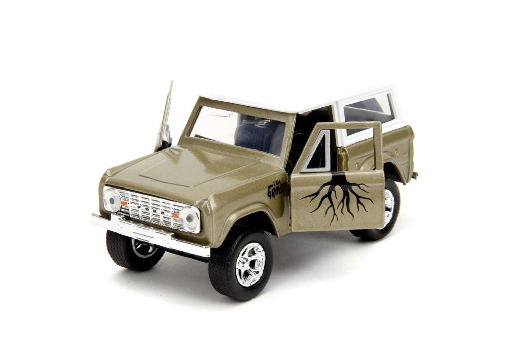 Jada Marvel Set Masinuta Metalica Ford Bronco Si Figurina Groot [7]