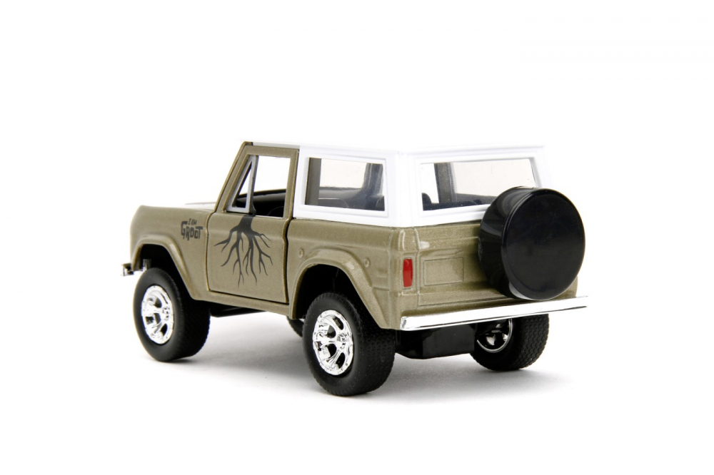 Jada Marvel Set Masinuta Metalica Ford Bronco Si Figurina Groot [5]