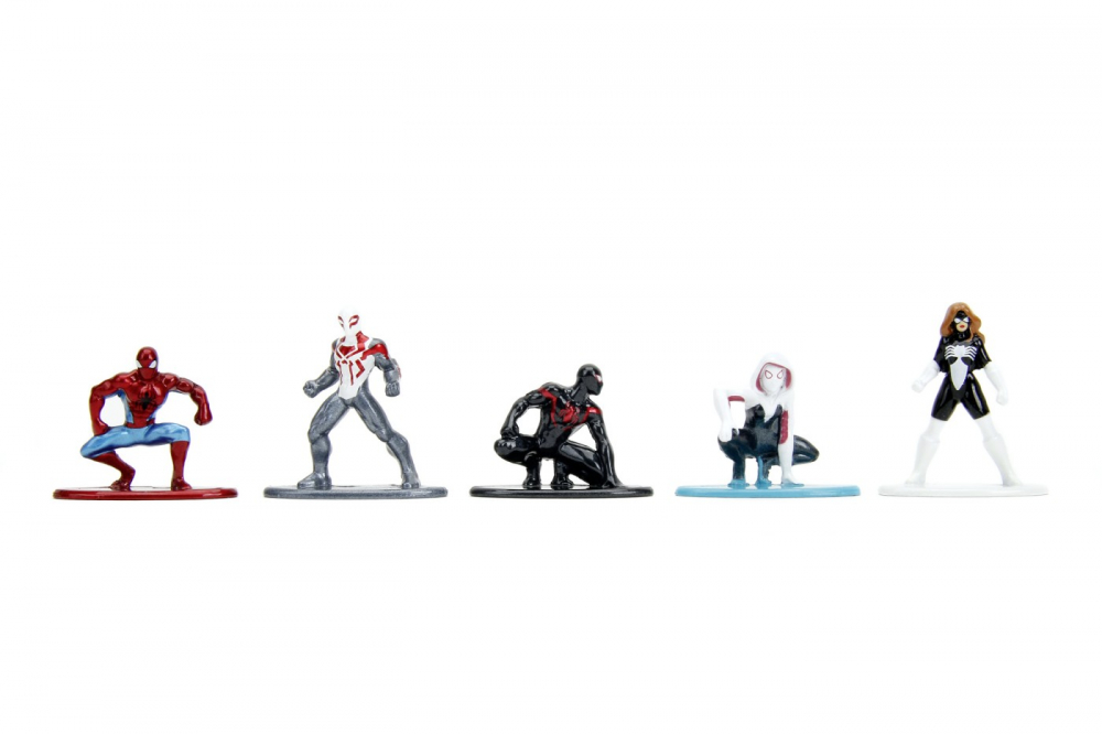 Jada Marvel Spider Man Nanofigurine Metalice Set 2 4Cm [4]