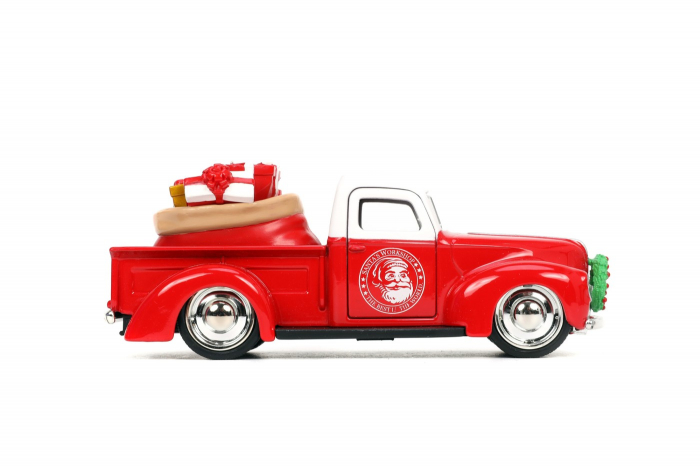 Jada Masinuta Metalica Christmas Themed 1941 Ford Pick Up Scara 1:32 [6]