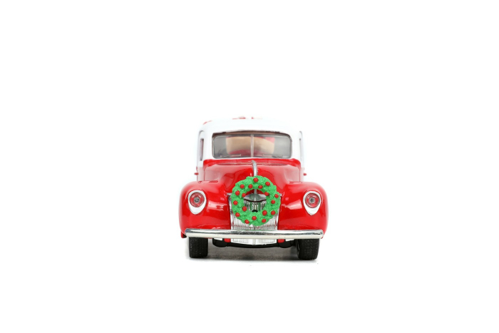 Jada Masinuta Metalica Christmas Themed 1941 Ford Pick Up Scara 1:32 [4]