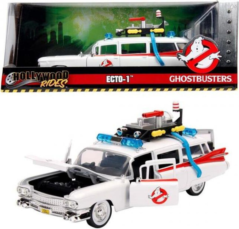 JADA MASINUTA METALICA GHOSTBUSTERS ECTO 1 SCARA 1 LA 24 [9]