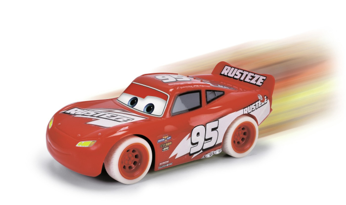 Jada Mașinuță RC Fulger McQueen Glow Racer Scara 1:24  [5]