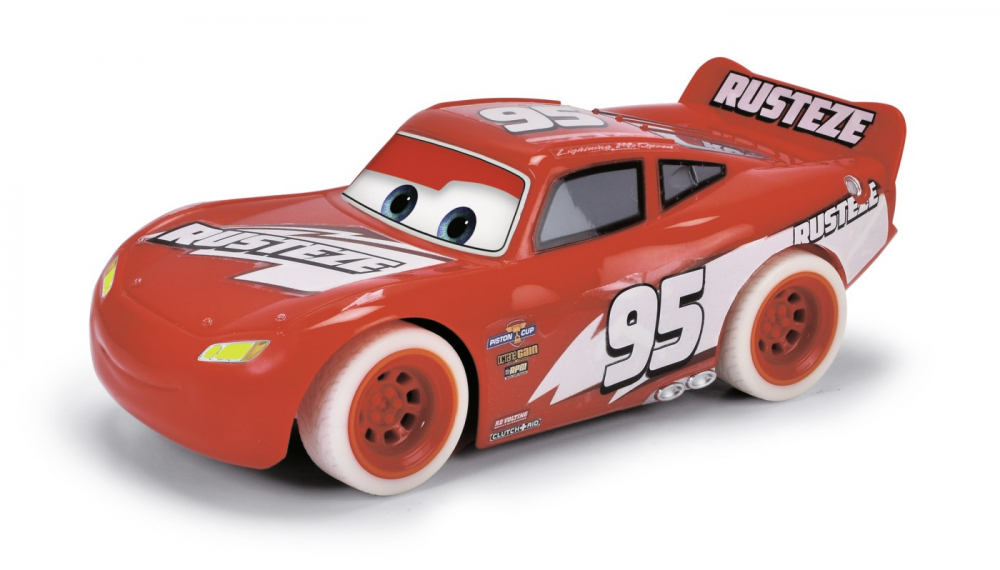 Jada Masinuta Rc Fulger Mcqueen Glow Racer Scara 1:32 [3]