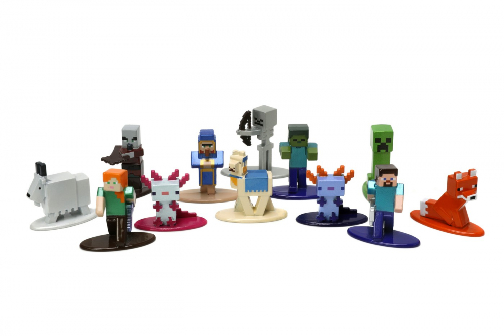 JADA MINECRAFT NANOFIGURINE METALICE 4CM [2]