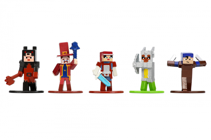 Jada Minecraft Set Multi Pack Nano Figurine Seria 7 [4]