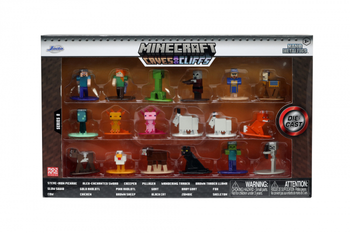 Jada Minecraft Set Multi Pack Nano Figurine Seria 8 [1]