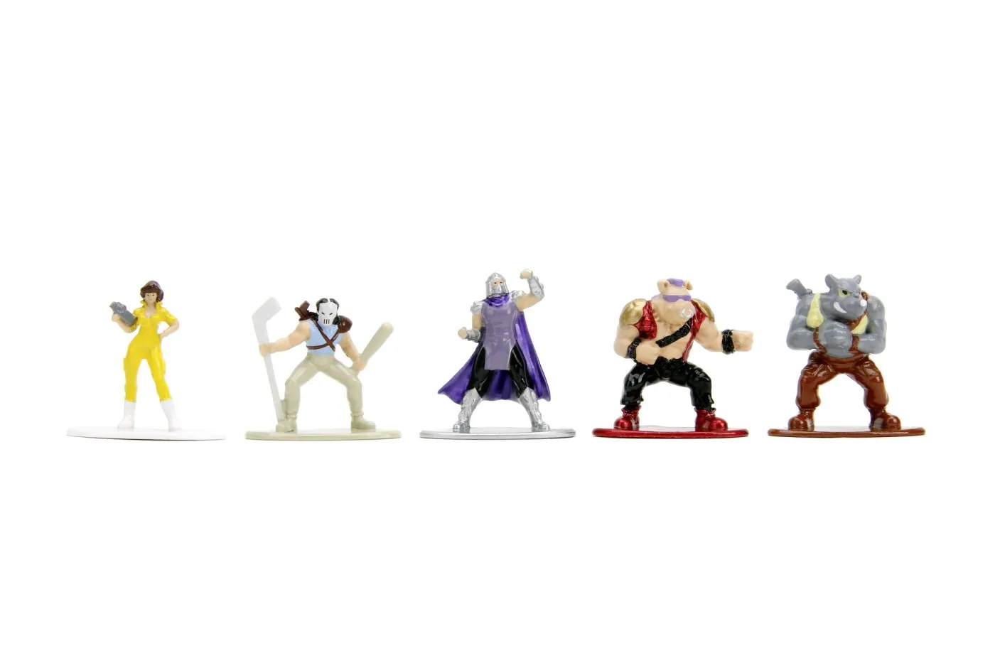 JADA NANOFIGURINE METALICE TESTOASELE NINJA 18 FIGURINE 4CM [5]