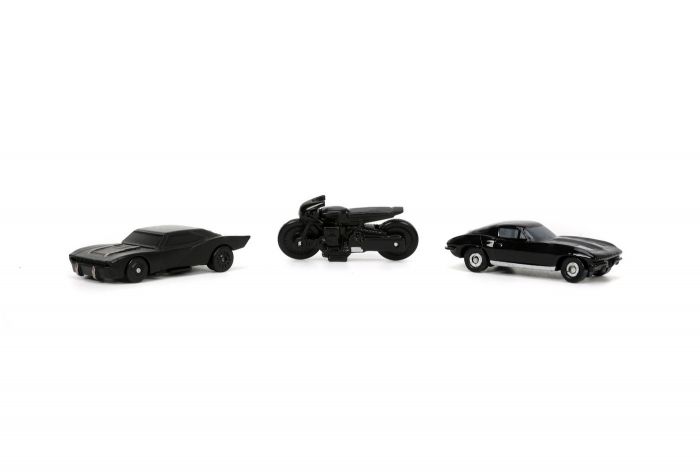 Jada Set 3 Vehicule Nano Batman 4cm  [3]